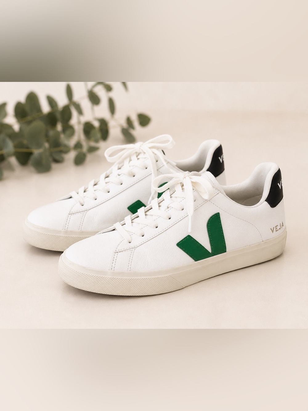 VEJA Esplar Leather Sneakers Men’s US 8 Women’s US 9.5–10 quiet luxury #1